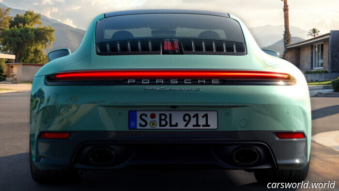 Porsche’s Latest 911 4S Comes With Enhanced Features, But Lacks A Gear Lever | Carscoops